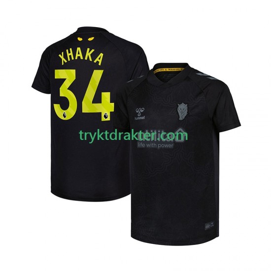 Herre drakt Sunderland Granit Xhaka 34 Tredje 2025-2026 Korte Ermer