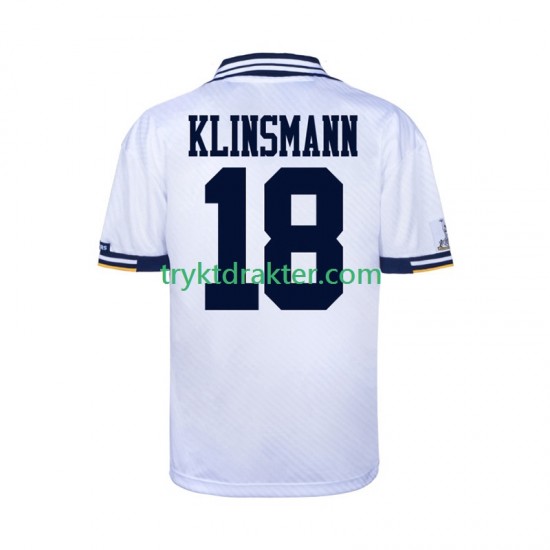 Herre Tottenham Hotspur drakt Retro Hjemme 1994 Korte Ermer