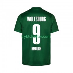 Herre VfL Wolfsburg drakt Mohamed Amoura 9 Hjemme 2025-2026 Korte Ermer Herre VfL Wolfsburg drakt Mohamed Amoura 9 Hjemme 2025-2026 Korte Ermer