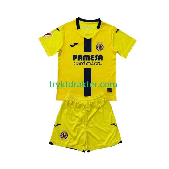 3-13 år Barn Villarreal CF drakt Hjemme 2025-2026 Korte Ermer