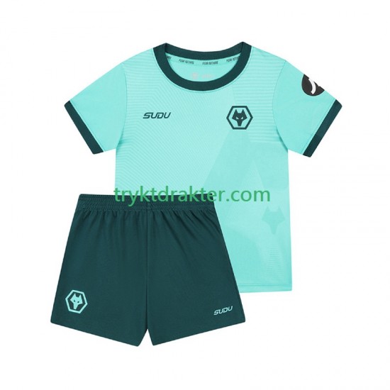 3-13 år Barn Wolverhampton Wanderers drakt Borte 2025-2026 Korte Ermer