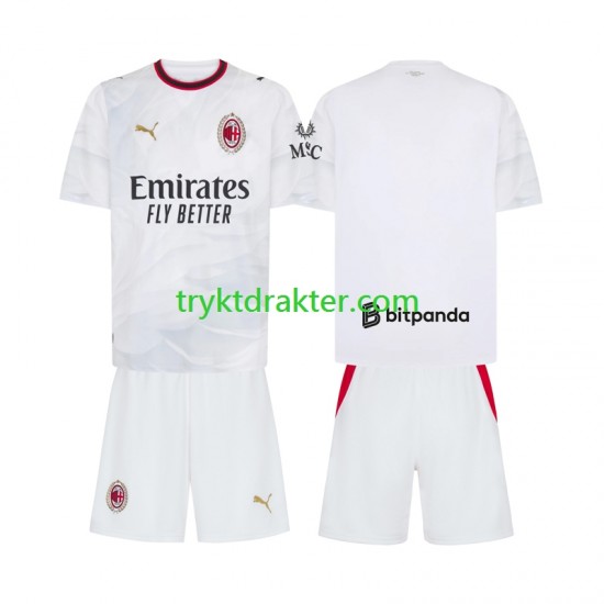 3-13 år Barn AC Milan drakt Borte 2026-2027 Korte Ermer