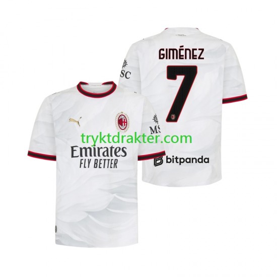 Herre AC Milan drakt Gimenez 7 Borte 2026-2027 Korte Ermer