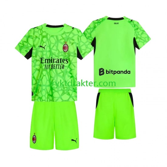 3-13 år Barn Keeper AC Milan drakt Tredje 2026-2027 Korte Ermer