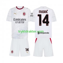 3-13 år Barn AC Milan drakt Modrić Luka 14 Borte 2026-2027 Korte Ermer