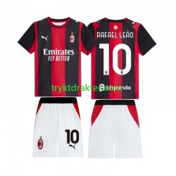 3-13 år Barn AC Milan drakt Rafael Leao 10 Hjemme 2026-2027 Korte Ermer