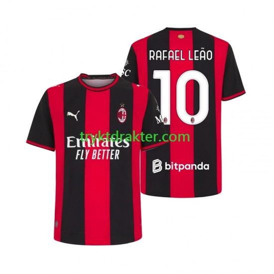 Herre AC Milan drakt Rafael Leao 10 Hjemme 2026-2027 Korte Ermer