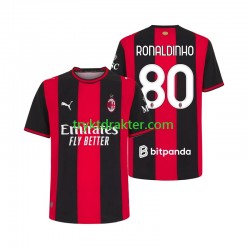 Herre AC Milan drakt Ronaldinho 80 Hjemme 2026-2027 Korte Ermer