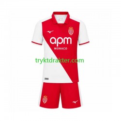 3-13 år Barn AS Monaco drakt Hjemme 2026-2027 Korte Ermer