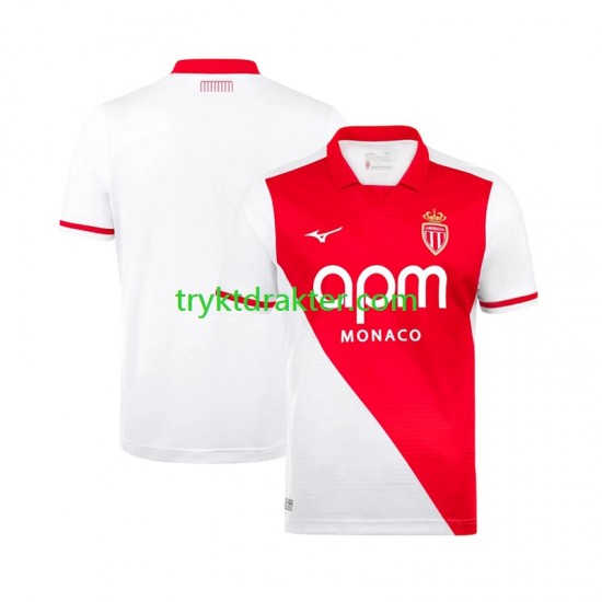 Herre AS Monaco drakt Hjemme 2026-2027 Korte Ermer