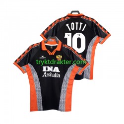 Herre AS Roma drakt Totti 10 1998 Retro Tredje 1999 Korte Ermer