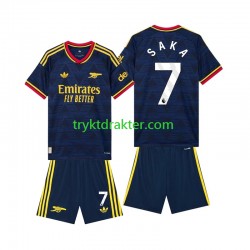 3-13 år Barn Arsenal drakt Bukayo Saka 7 Borte 2026-2027 Korte Ermer