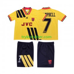 3-13 år Barn Arsenal drakt CAMPBELL 7 1993 Retro Borte 1994 Korte Ermer