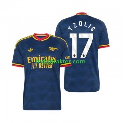Herre Arsenal drakt Christos Tzolis 17 Borte 2026-2027 Korte Ermer