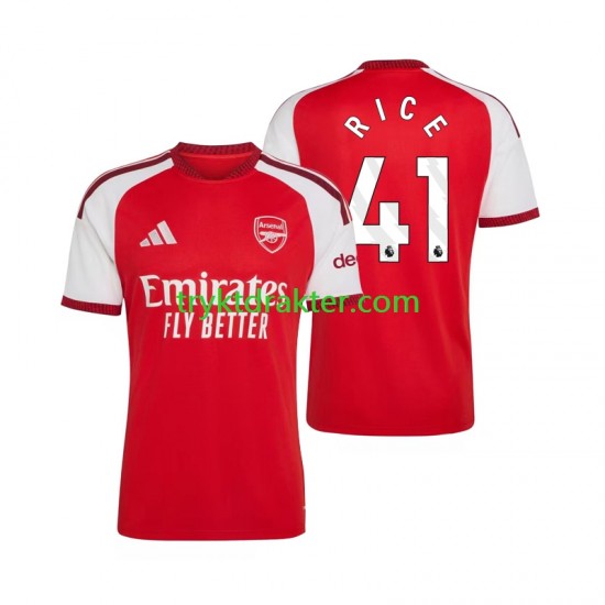 Herre Arsenal drakt Declan Rice 41 Hjemme 2026-2027 Korte Ermer