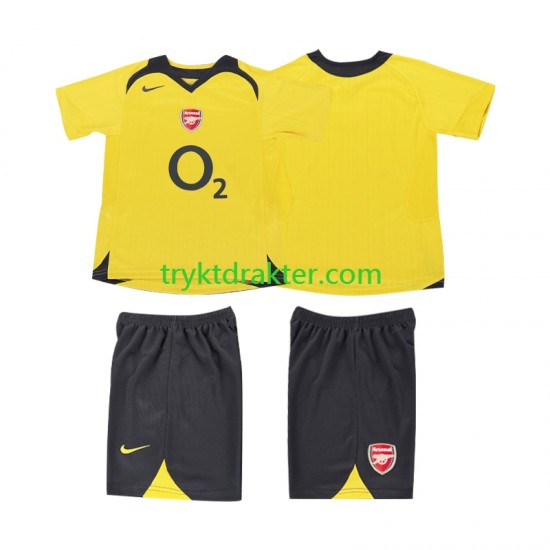 3-13 år Barn Arsenal drakt 2005 Retro Borte 2006 Korte Ermer