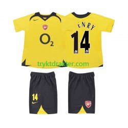 3-13 år Barn Arsenal drakt Thierry Henry 14 2005 Retro Borte 2006 Korte Ermer