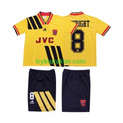 3-13 år Barn Arsenal drakt WRIGHT 8 1993 Retro Borte 1994 Korte Ermer