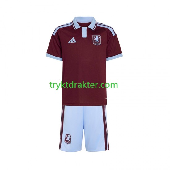 3-13 år Barn Aston Villa drakt Hjemme 2026-2027 Korte Ermer