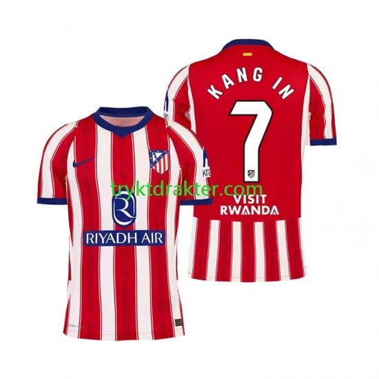 Herre Atlético Madrid drakt Lee Kang-in 7 Hjemme 2026-2027 Korte Ermer