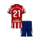 3-13 år Barn Atlético Madrid drakt Obed Vargas 21 Hjemme 2026-2027 Korte Ermer