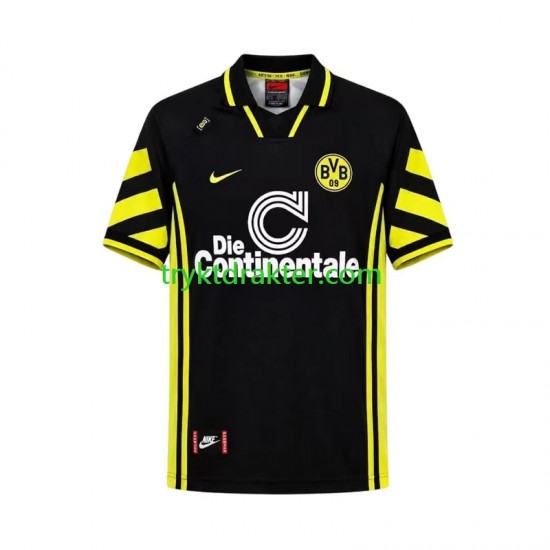 Herre Borussia Dortmund drakt 1996 Retro Borte Korte Ermer