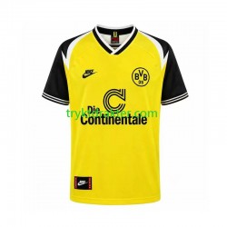 Herre Borussia Dortmund drakt 1995 Retro Hjemme Korte Ermer