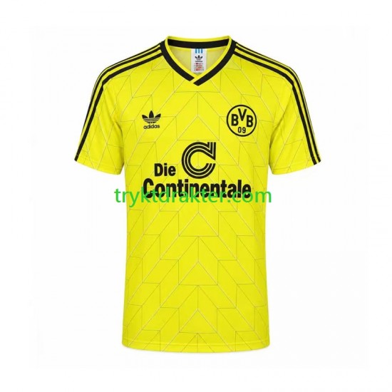 Herre Borussia Dortmund drakt 1998 Retro Hjemme Korte Ermer