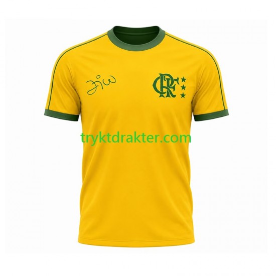 Herre CR Flamengo drakt Retro Hjemme Korte Ermer