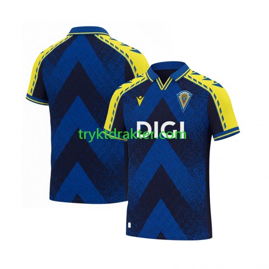 Herre Cádiz CF drakt Retro Hjemme 2025-2026 Korte Ermer