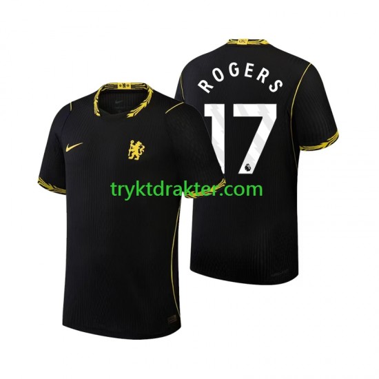 Herre Chelsea drakt Morgan Rogers 17 Borte 2026-2027 Korte Ermer