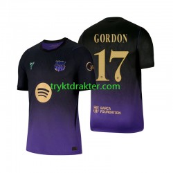 Herre FC Barcelona drakt Anthony Gordon 17 Borte 2026-2027 Korte Ermer