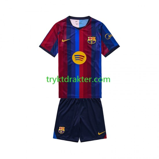 3-13 år Barn FC Barcelona drakt Hjemme 2026-2027 Korte Ermer