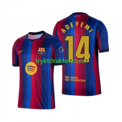 Herre FC Barcelona drakt Karim Adeyemi 14 Hjemme 2026-2027 Korte Ermer