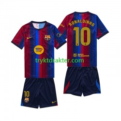 3-13 år Barn FC Barcelona drakt RONALDINHO 10 Hjemme 2026-2027 Korte Ermer
