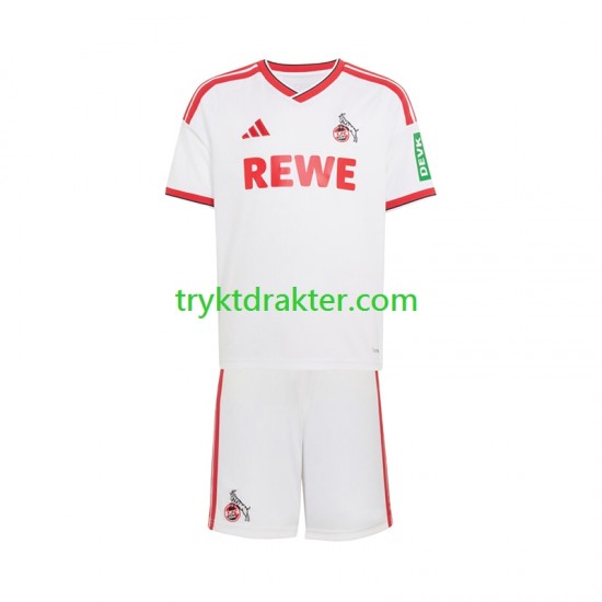 3-13 år Barn FC Köln drakt Hjemme 2026-2027 Korte Ermer