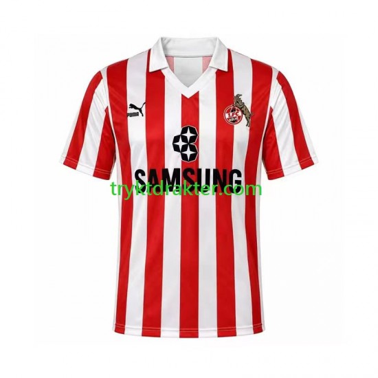 Herre FC Köln drakt 1988 1989 Retro Tredje Korte Ermer