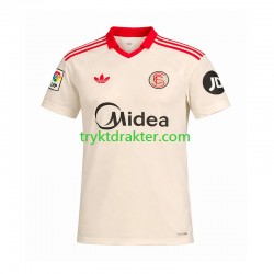 Herre Sevilla FC drakt Retro Hjemme 2025-2026 Korte Ermer