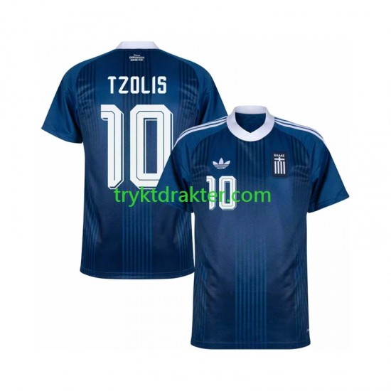 Herre Hellas drakt Christos Tzolis 17 Borte 2026-2027 Korte Ermer