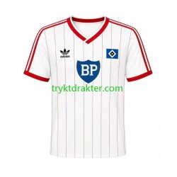 Herre Hamburger SV drakt 1984 Retro Hjemme Korte Ermer