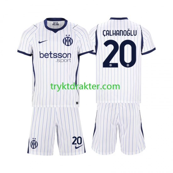 3-13 år Barn Inter Milan drakt Hakan Calhanoglu 20 Borte 2026-2027 Korte Ermer