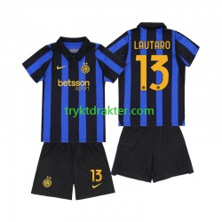 3-13 år Barn Inter Milan drakt Lautaro Martinez 13 Hjemme 2026-2027 Korte Ermer