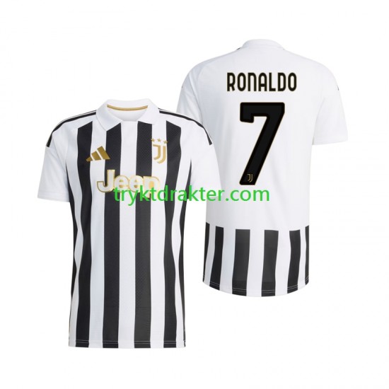 Herre Juventus drakt Cristiano Ronaldo 7 Hjemme 2026-2027 Korte Ermer