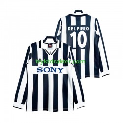 Herre Juventus drakt DEL PIERO 10 1997 Retro Hjemme Langermet