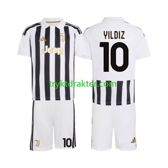 3-13 år Barn Juventus drakt Kenan Yildiz 10 Hjemme 2026-2027 Korte Ermer