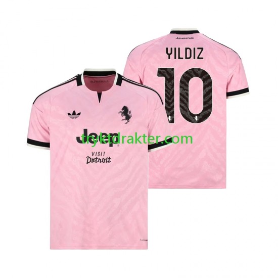 Herre Juventus drakt Kenan Yildiz 10 Borte 2026-2027 Korte Ermer