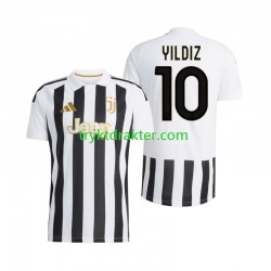 Herre Juventus drakt Kenan Yildiz 10 Hjemme 2026-2027 Korte Ermer