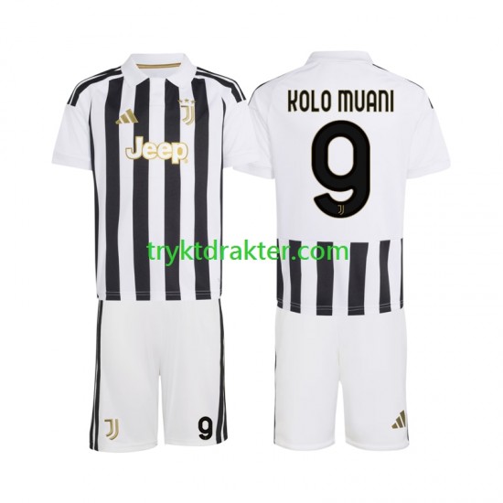 3-13 år Barn Juventus drakt Randal Kolo Muani 9 Hjemme 2026-2027 Korte Ermer