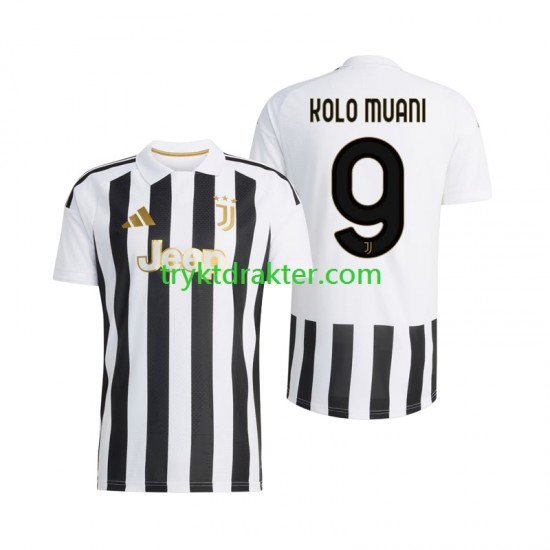 Herre Juventus drakt Randal Kolo Muani 9 Hjemme 2026-2027 Korte Ermer