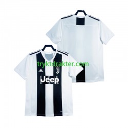Herre Juventus drakt 2018 2019 Retro Hjemme Korte Ermer